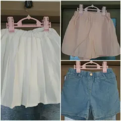 女の子 ハーフパンツ 3種 ウール コレクション まとめ (160)