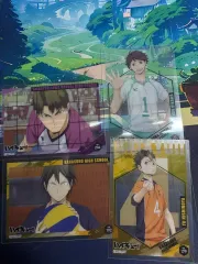 ハイキュー カード 及川 / 西谷 / 牛島 若利 / 菅原 孝支