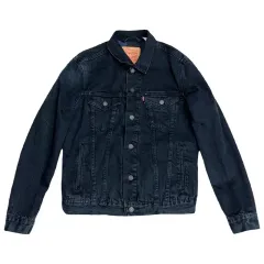 LEVI'S ブラック トラッカー ジャケット S
