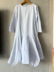 ザオープンプロダクト オフニ シャカシャカ素材 ロング ONE PIECE