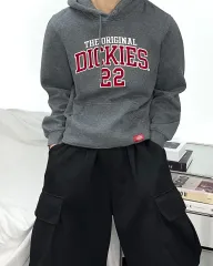 ディッキーズ オールドスクール ビックロゴ フーディー Tシャツ S