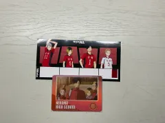 ハイキュー チーム 音駒高校 グッズ セット まとめ 人生4カット カード