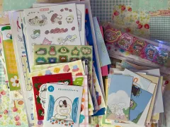シールステッカー まとめ出品 (約165枚+模造紙 約130枚)