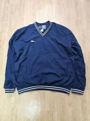 リーボック ネイビー色 ウィンドブレーカー XXL