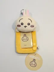 未使用) ちいかわ うさぎ ぬいぐるみ トレカ ホルダー キーホルダー バッグチャーム