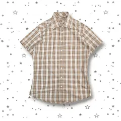 M BURBERRY バーバリー チェック 半袖 シャツ