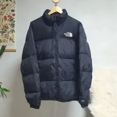L 海外モデル THE NORTH FACE ザノースフェイス レトロ ヌプシ 1996 ブラック ダウン 700