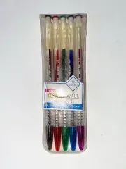 レトロ文具 マイクロ HARD ボールペン 5色 セット 0.7mm