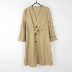 レディース ボタン キャミソールワンピース S