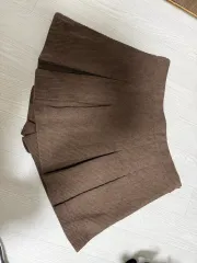 茶色 キュロット