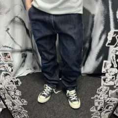 カーハート シングルニー 生デニム パンツ