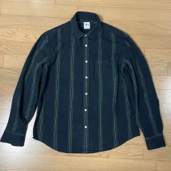 L / ザラ ZARA メンズ ストライプ 長袖 シャツ アウター