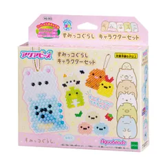 【在庫セール】エポック(EPOCH) プラスチック 円形 アクアビーズ キャラクター 別売り ビーズセット  AQ-303 混合カラー