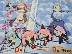 転生したらスライムだった件 一番くじ D賞 ビジュアル色紙 ラバー ストラップ セット