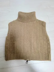 ZARA ゴージ ニット タートルネック BEST