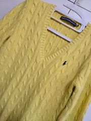 ポロラルフローレン スポーツ 正規品 レディース Vネック ケーブルニット