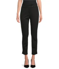 ヒューゴボス レディース ボトムス カジュアルパンツ パンツ クロップド Hugo Boss Tapria Fitted Pocketed Cropped Trouser Pants Black ブラのサムネイル