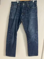 ポロラルフローレン ソルリ(SULLI) スリム セルビッジ デニム ズボン 34/34 (丈 修理)