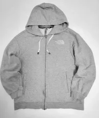 THE NORTH FACE ザノースフェイス 起毛 ジップアップ フーディー グレー