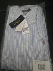 ポロラルフローレン ストライプ シャツ L