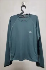 THE NORTH FACE ザノースフェイス 長袖 Tシャツ ターコイズ L