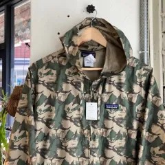 16130 - patagonia パタゴニア カモフラ ウィンドブレーカー ジャケット
