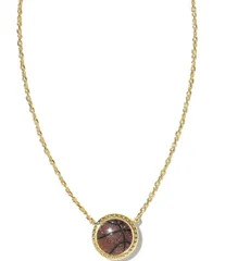 ケンドラスコット レディース アクセサリー ネックレス・チョーカー レース Kendra Scott Basketball Short Pendant Necklace Gold Orange オレン