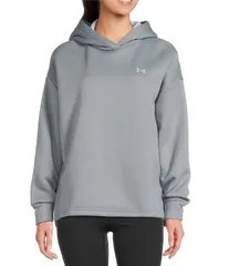 アンダーアーマー レディース アウター パーカー・スウェット フリース Under Armour Coordinating Armour Fleece Long Sleeve Hoodie Mod Gray Full HeatherMod Gray グレー