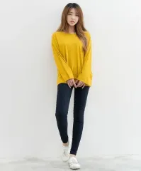 スリムフィット デニム ウエストゴム