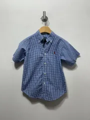 4t POLO RALPH LAUREN ポロラルフローレン キッズ ギンガムチェック 半袖 シャツ