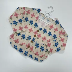 110 花 キッズ カーディガン