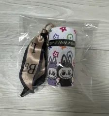 新品) ラブブ スタイル キャラクター キーホルダー 円筒型 ポーチ