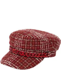 サンディエゴハット レディース アクセサリー 帽子 San Diego Hat Company Emmy Lou Cabbie Hat Red レッド