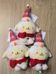 サンリオ クリスマス ポムポムプリン マスコット キーホルダー