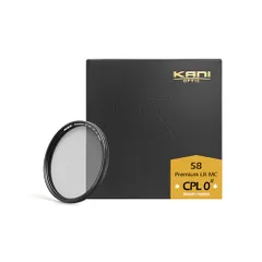 新品 KANI 58mm PLフィルター ZeroSharpシリーズ Premium LR MC CPL 0# Smooth Rotation 厚枠仕様 円偏光フィルター 色再現性向上 色濁り低減 低反射 撥水 撥油 防汚 帯電防止 ナノコーティング 8196のサムネイル