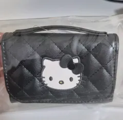 ハローキティ オリジナル キルト ブラック 財布