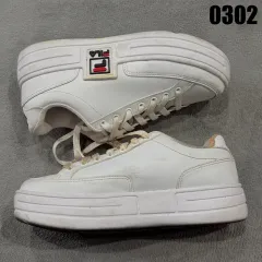 FILA フィラ 白 スニーカー プラットフォーム スニーカー