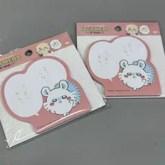 BANDAI ちいかわ モモンガ ウール 耳 モモンガ ちいかわ メモ帳 パッド 30枚 レッド