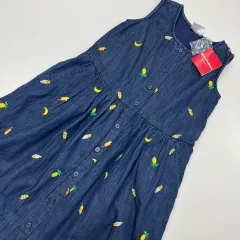 10y 150 彩子アンドKinloch Anderson 新品 デニム 刺繍 ONE PIECE