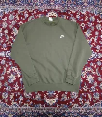 XL / 105 NIKE ナイキ スウェット クラブ 起毛 グリーンカーキ オリーブグリーン