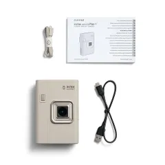 新品 富士フイルム(FUJIFILM) チェキ インスタントカメラ/スマホプリンター instax mini LiPlay PLUS INS LIPLAY PLUS BEIGE VN