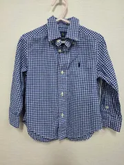 POLO RALPH LAUREN ポロラルフローレン ギンガムチェック シャツ 2T