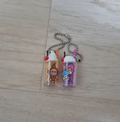 バンダイ サンリオ レトロ グラス キーホルダー まとめ売り