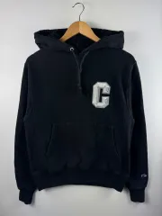 チャンピオン リバースウィーブ ブラック フーディー1734