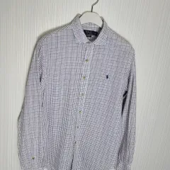 100_ポロ マルチカラー チェック シャツ スリム ラルフローレン