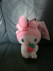 マイメロディ いちご キーホルダー人形