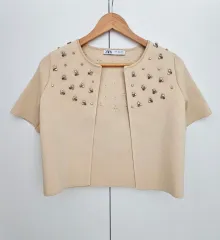 ZARA ビーズ あんさんぶるスターズ！！(あんスタ) 半袖カーディガン