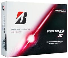 Brand new BRIDGESTONE TOUR BX golf balls, 2026 model, 12 balls per pack, corporate color (B6CXJ).