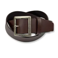 【新品】 [リーバイス] 【全3色】 Levis リアルレザーギャリソンバックル ベルト ワイドベルト(15116023) (CHOCO)
