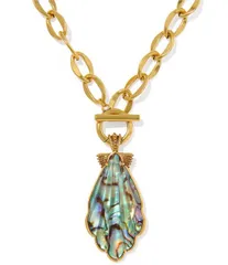 ケンドラスコット レディース アクセサリー ネックレス・チョーカー レース Kendra Scott Alexabalone Shell Reversible Pendant Convertible